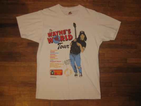 Vintage Wayne’s World t-shirt, Saturday Night Live | Defunkd