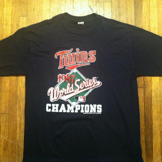 Vintage 1987 Minnesota Twins World Series t-shirt | Defunkd