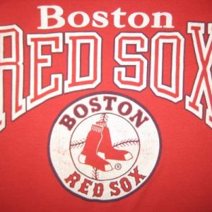 Vintage 1980s Boston Red Sox t-shirt, soft and thin