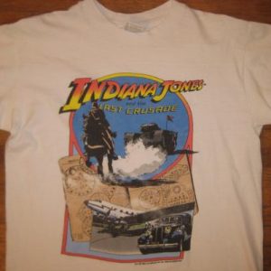 Original vintage Indiana Jones and the Last Crusade t-shirt