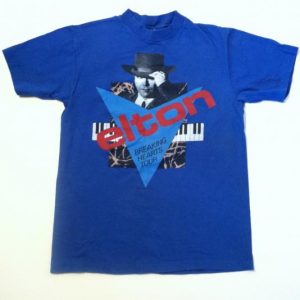 Vintage 1984 Elton John tour t-shirt