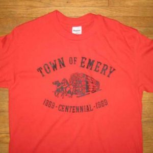 Vintage 1989 Emery, Wisconsin Centennial t-shirt, M-L