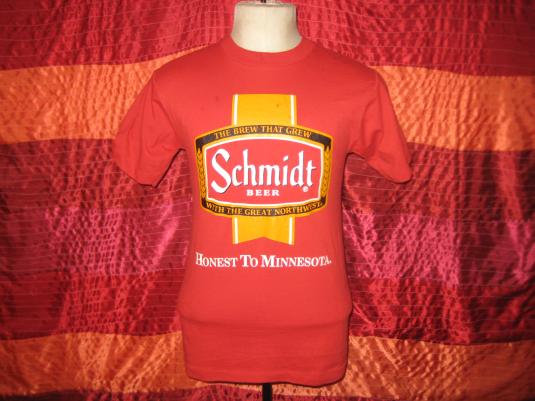 schmidt beer t shirt