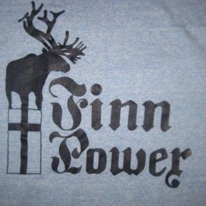 Vintage 1980's Finn Power ringer t-shirt, L-XL