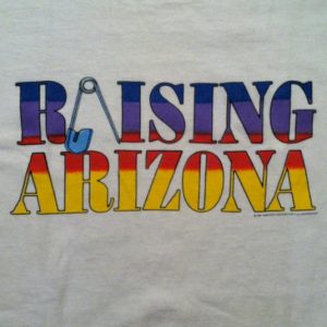 Vintage 1987 Raising Arizona movie promo t-shirt