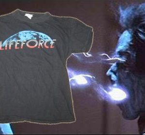 Vintage 1980's Lifeforce movie t-shirt, medium