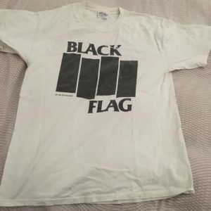 BLACK FLAG vintage OFFICIAL SST licensed T-SHIRT