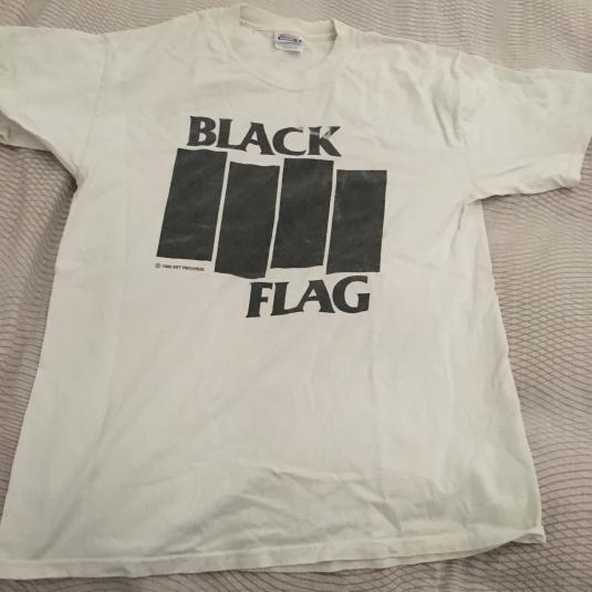 BLACK FLAG vintage OFFICIAL SST licensed T-SHIRT | Defunkd