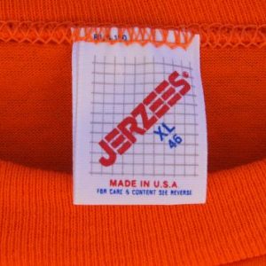 80's Put a Lyon in the House Vintage Tshirt, Orange 50/50 Sh