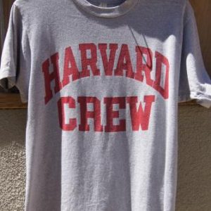 Vintage 80's Harvard Crew T Shirt by Screen Stars