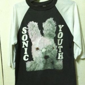 SONIC YOUTH DIRTY BUNNY 3 QUATER 1992 SHIRT