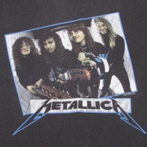 Metallica 1987 Garage Days Re-Revisited Vintage T Shirt 80's