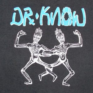 Dr. Know 1987 The Island Earth Vintage T Shirt Thrash Punk