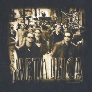 Metallica 1996 Load Tour Vintage T Shirt NY City Streets XL