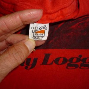 Kenny Loggins 1980 Vintage T Shirt Keep The Fire Concert