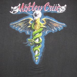 Motley Crue 1989 Dr Feelgood Tour Vintage T Shirt Fans Best