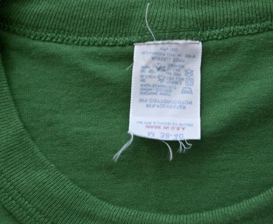 vintage notre dame IRISH green st patricks day t-shirt 80s | Defunkd