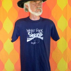 vintage 1981 winter park SINKHOLE florida nature t-shirt