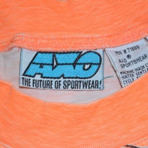 vintage AXO motocross dirt bike neon t-shirt 80s 90s bmx rad