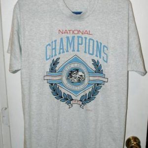 Vintage North Carolina Tarheels 1993 National Champs T-shirt