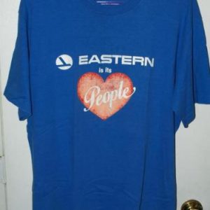 Vintage 90s Eastern Airlines Is Its People T-shirt