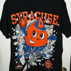 Vintage 90s Syracuse Orange Breakthrough Basketball T-shirt