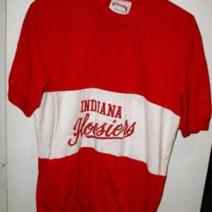 Vintage 50/50 Indiana Hoosiers Fitted Shirt/Pullover