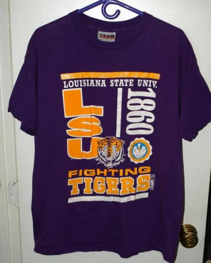 Vintage 90s Team Edition LSU Tigers T-shirt | Defunkd