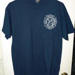 Vintage 90s Temple Terrace Florida Fire Dept Rescue T-shirt