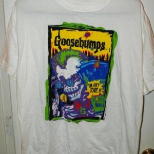 Vintage 90s Goosebumps You Can't Scare Me T-shirt