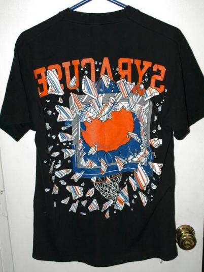 Vintage 90s Syracuse Orange Breakthrough Basketball T-shirt | Defunkd