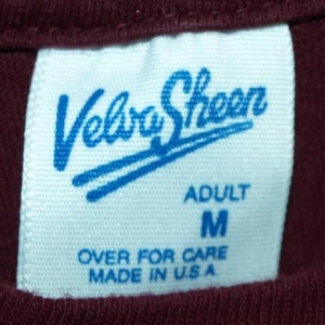 Vintage Velva Sheen UMass Minutemen Football T-shirt