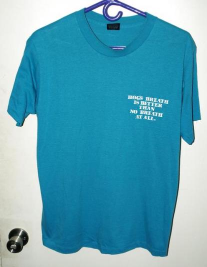 Vtg 90s Hogs Breath Saloon Ft Walton Beach Florida T-shirt | Defunkd