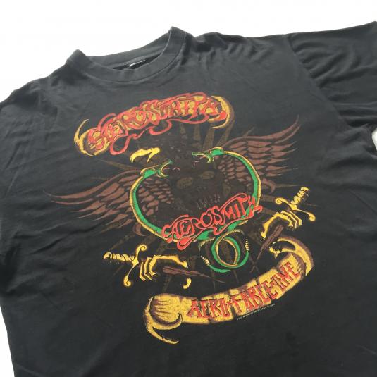 1993 Aerosmith ‘Aero Force One’ European Tour T-shirt | Defunkd