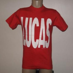 Vintage 1986 Lucas Movie Promo T-Shirt