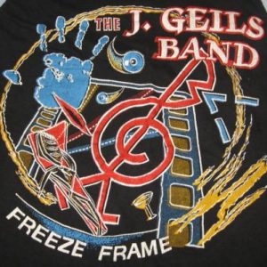 Vintage 80sJ. Geils Band Freeze Frame Concert T-Shirt XS