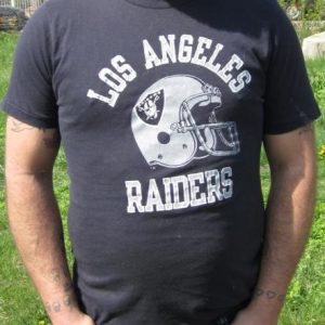 Vintage Champion Los Angeles Raiders Football T-shirt