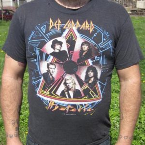 Vintage Def Leppard Hysteria World Tour T-shirt