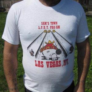Vintage 80s Bowling Tournament Shirt - Las Vegas, NV T-shirt
