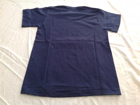 Vintage Nike Blue Tag Block Letter Youth T-Shirt | Defunkd