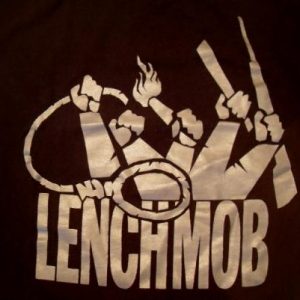 Ice Cube 1990 LENCH MOB crew vintage T-shirt