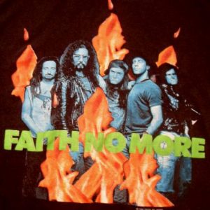 Faith No More 1989 The Real Thing Tour Vintage Tshirt