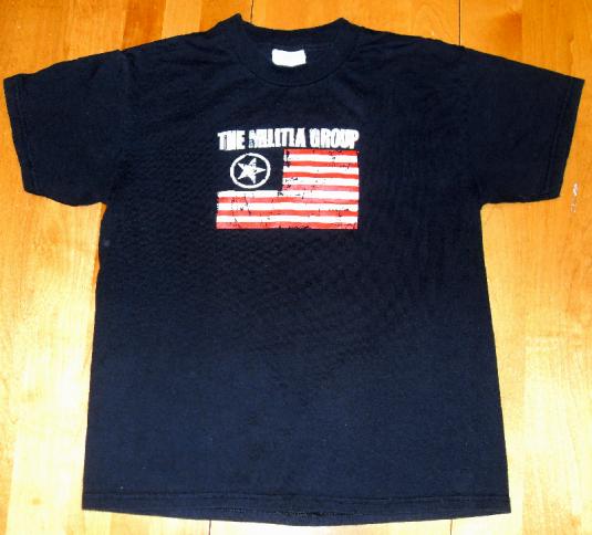 The Militia Group Vintage EMO record label t-shirt | Defunkd