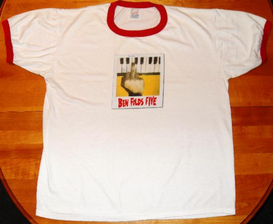 Ben Folds Five 1994 “Middle C” Vintage T-Shirt | Defunkd