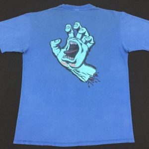 Vintage 80's Screaming Hand Santa Cruz Shirt