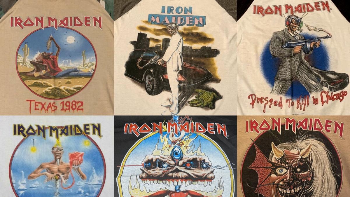 IRON MAIDEN - Phantom Of The Opera - English Heavy Metal Band T-Shirt 