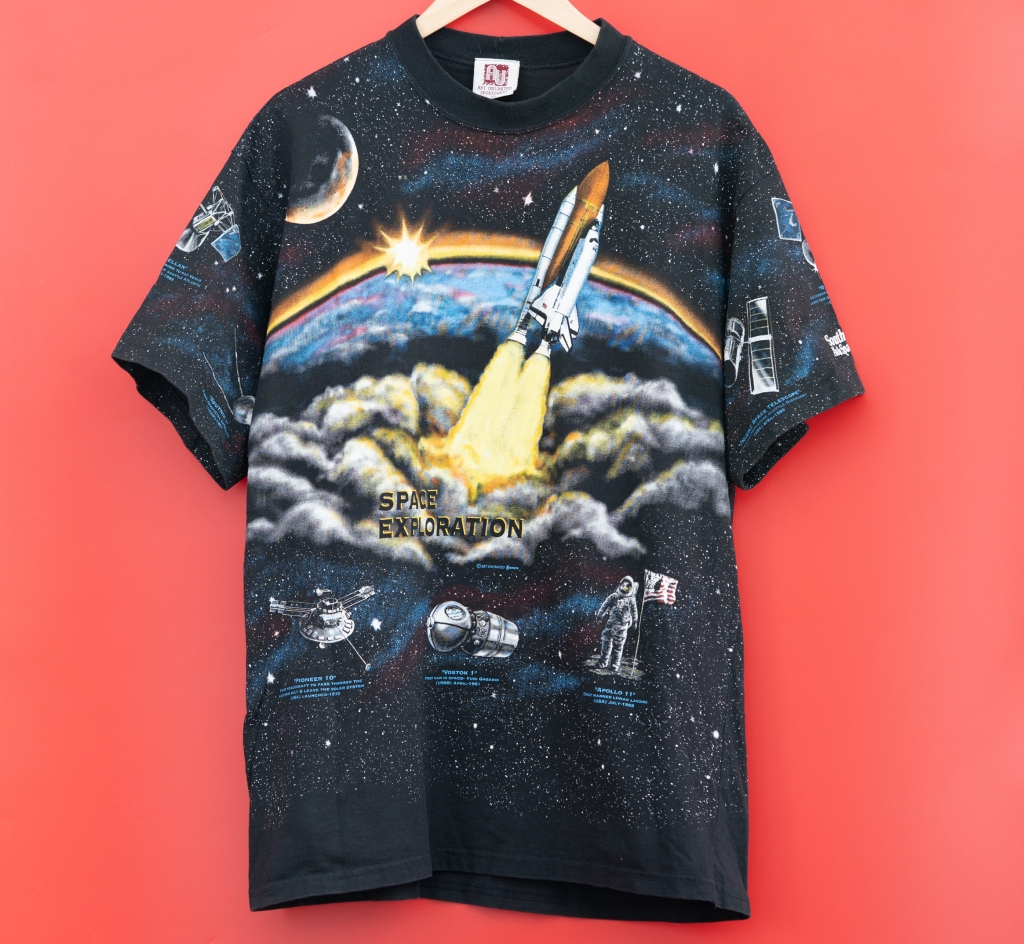 11 Vintage NASA T-Shirts That You'll to Moon and Back