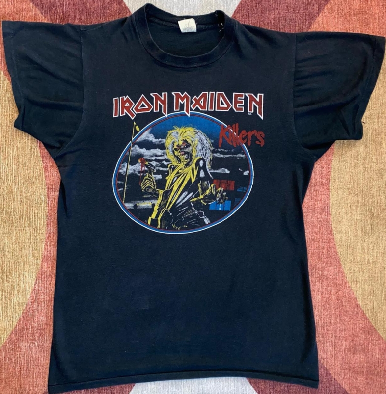 Ultimate Vintage 80s Iron Maiden T-Shirt and Jersey Gallery