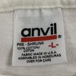 History and Timeline of the Anvil T-Shirt Tag: 1976-Present