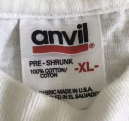 History and Timeline of the Anvil T-Shirt Tag: 1976-Present